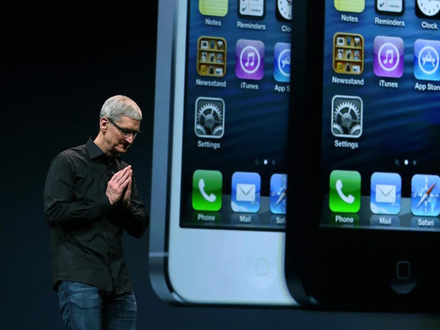 Apple CEO Tim Cook speaks on Sept. 12 during a special event in San Francisco 
