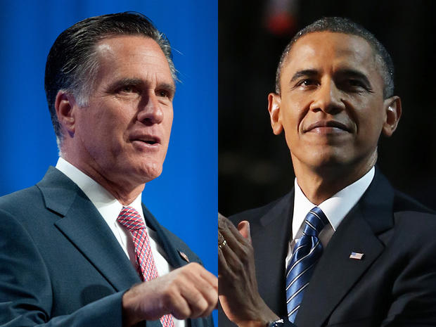 Barack Obama, Mitt Romney 
