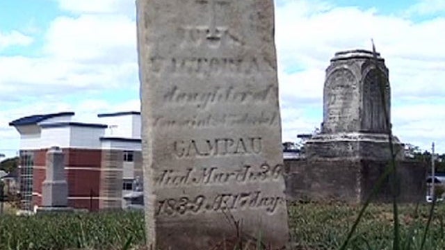 Scanning for lost graves 