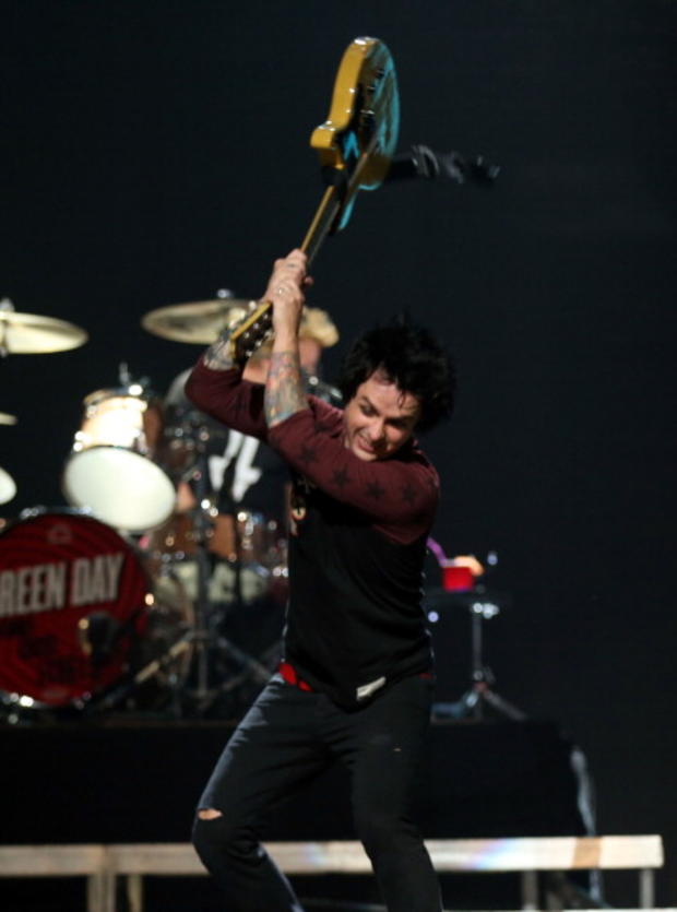 Billie Joe Armstrong of Green Day 
