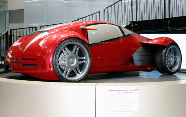 Runner Up #1: The Lexus Concept Car from "Minority Report" 