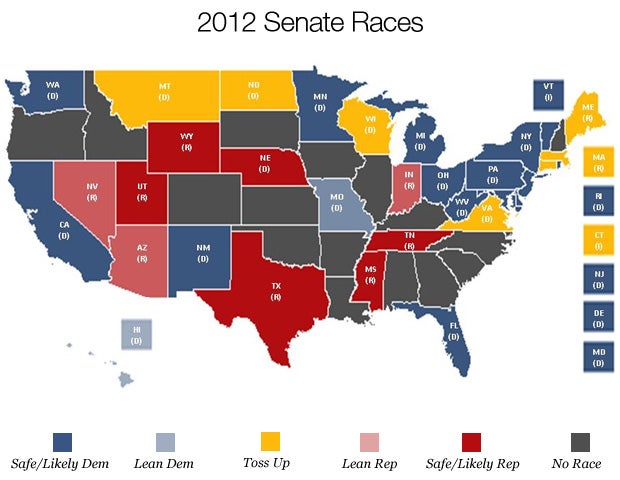 State of the Senate races - CBS News