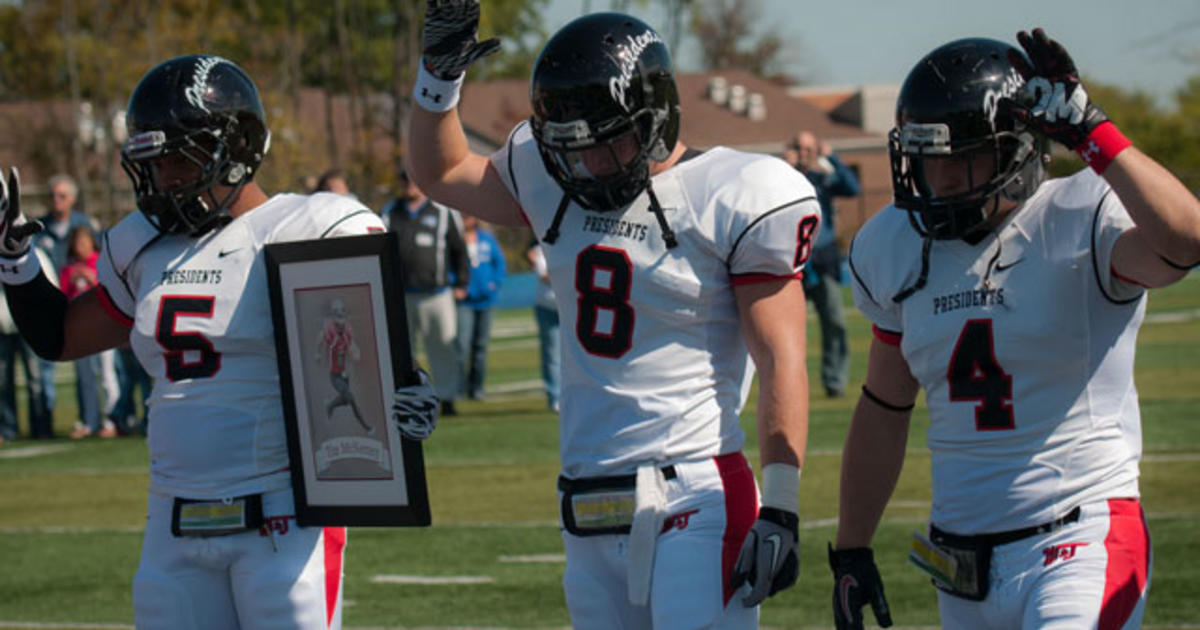 W&J Football Player Honored In 1st Game After Murder - CBS Pittsburgh
