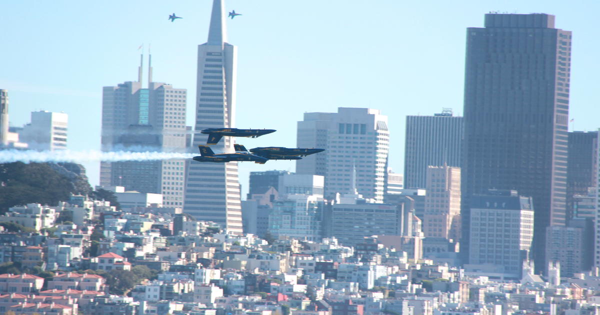 Sf Supes Respond To Dismal Report On Future Of Blue Angels Fleet Week Cbs San Francisco 