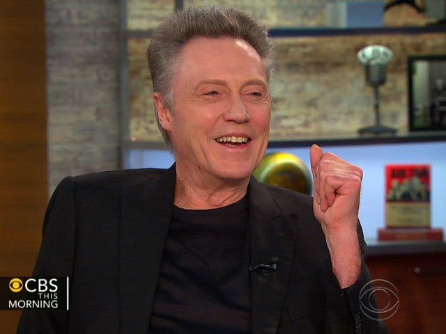 Christopher Walken on "CBS This Morning." 