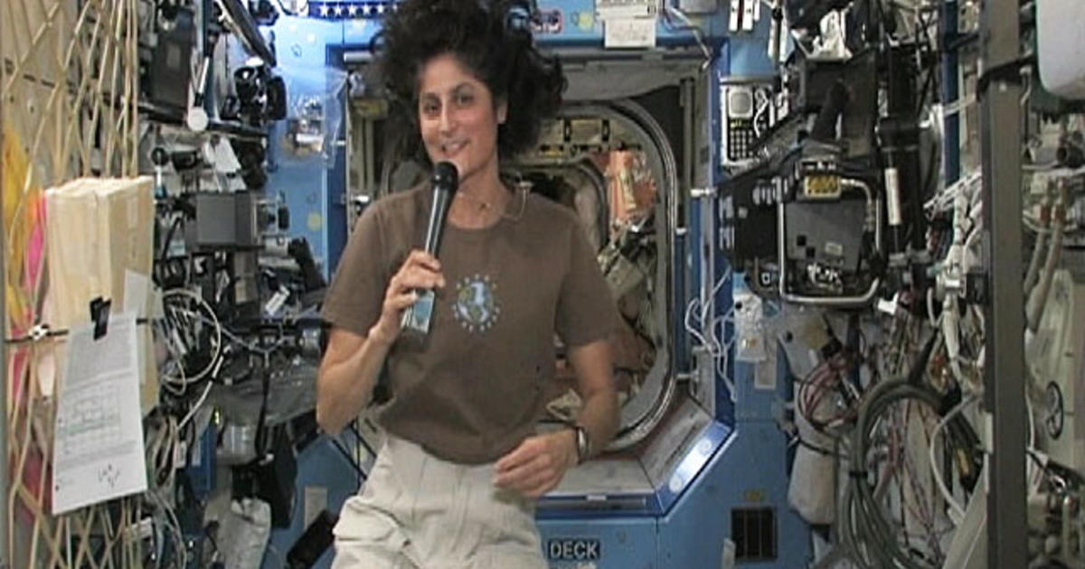 Local Astronaut Sunita Williams Tunes In From Space Station CBS Boston