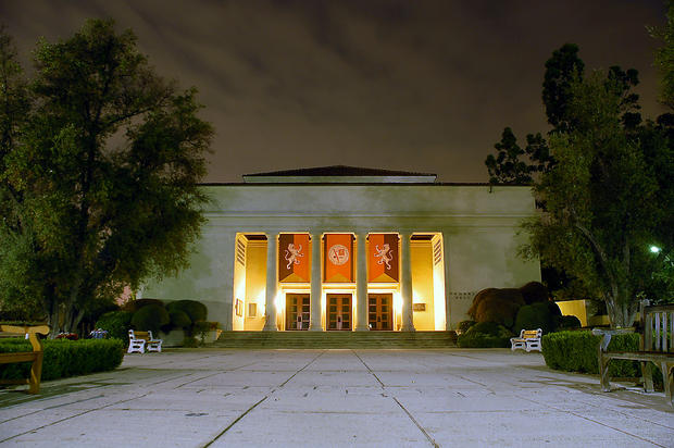 Thorne Hall at Occidental College in Los Angeles 