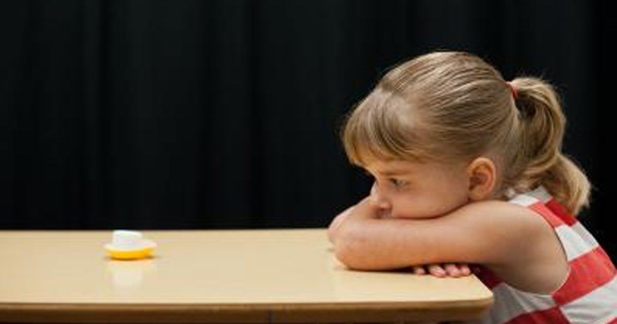 New "marshmallow test" suggests trust matters CBS News