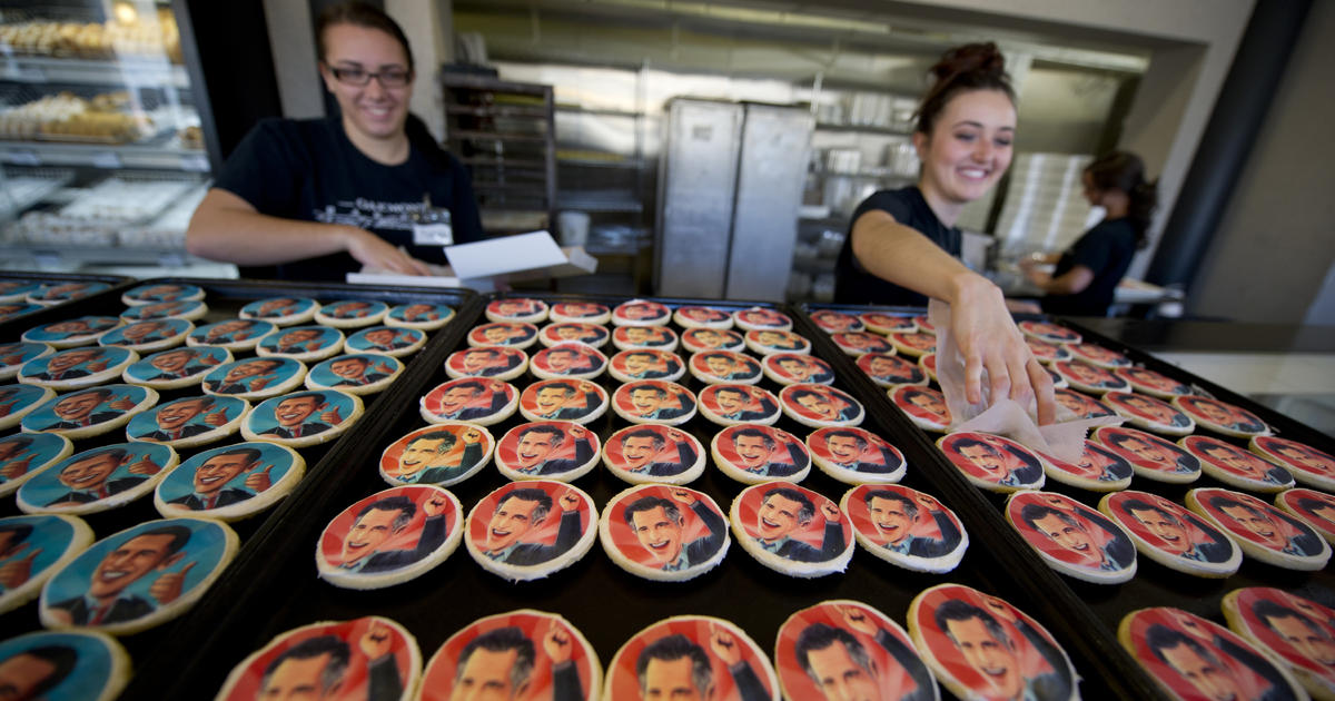 Bakery Stencils Obama & Romney Onto Bread, 'May the Best Loaf Win