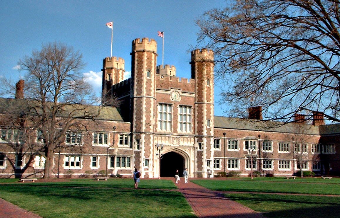 Brookings hall at Washington University in St. Louis 