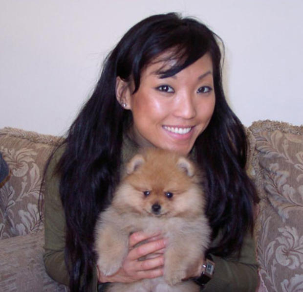 Felicia Tang and her dog, Coco Chanel 
