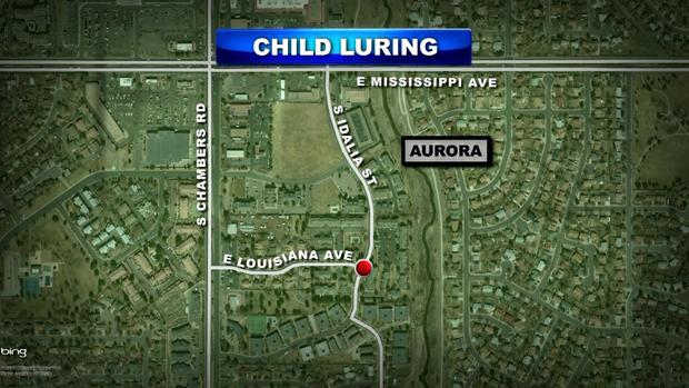 Child Luring Map 