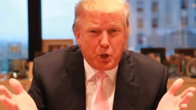 Donald Trump YouTube "announcement" 