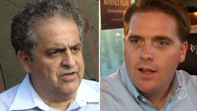 Dave Betras (left)and Scott Jennings (right) have been working nonstop for the Obama and Romney campaigns respectively to get the vote out. 