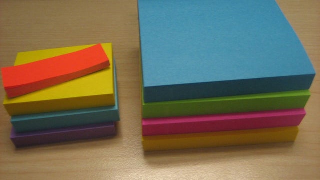 Sticky notes 
