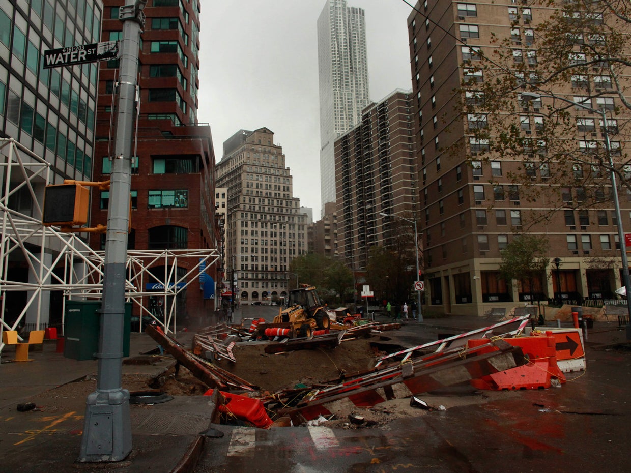 Superstorm floods New York City