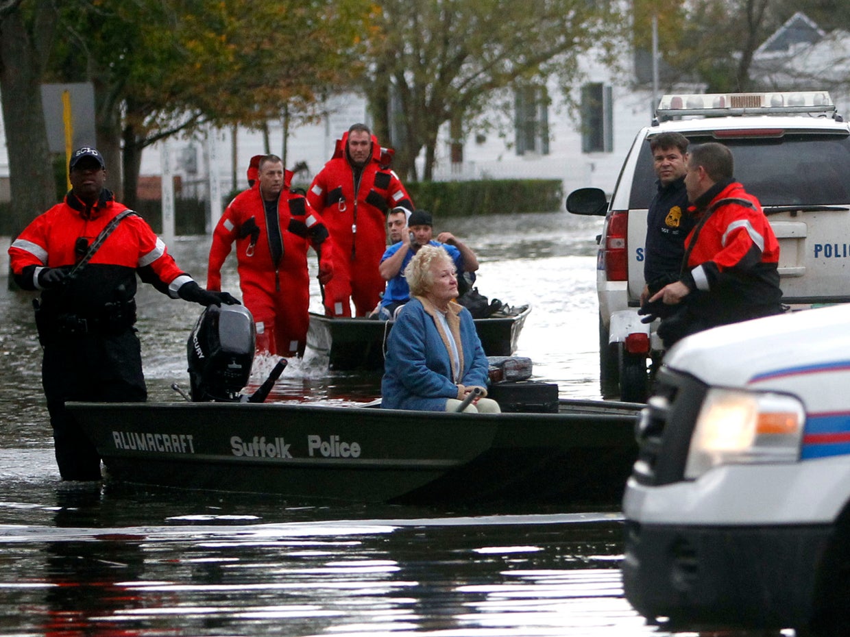 Hurricane Sandy rescue missions