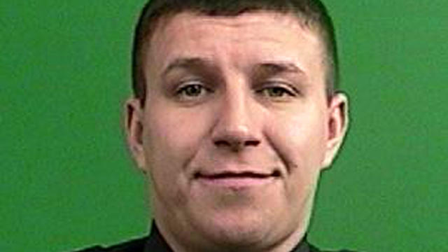 Officer Artur Kasprzak is seen in this undated picture provided by the New York Police Department Oct. 30, 2012. 