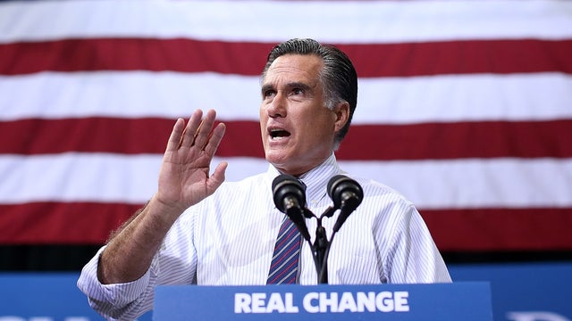Mitt Romney campaigns till the end 