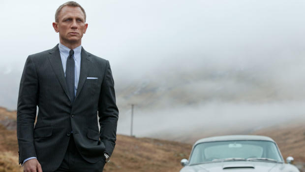 James Bond's Aston Martin DB5 in "Skyfall" 