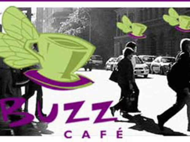 The head banner for Buzz Cafe 