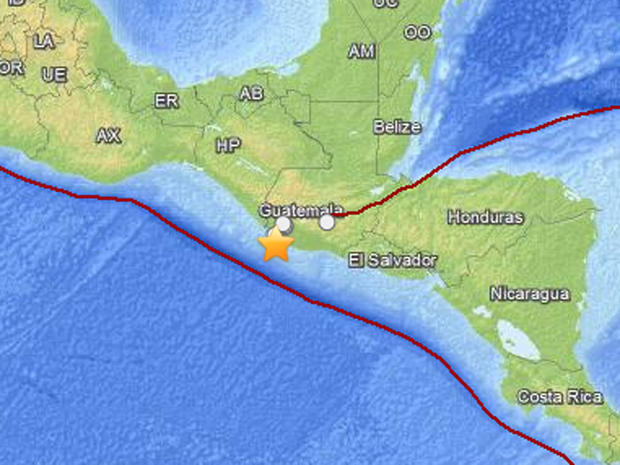 A 7.5-magnitude earthquake struck off the coast of Guatemala on November 7, 2012. 