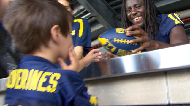 Behind the scenes with Michigan football 