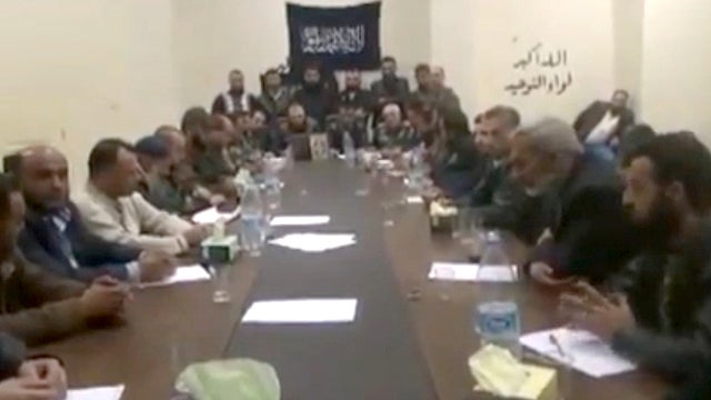 Islamic extremist Syrian rebel factions allegedly meet in Aleppo 