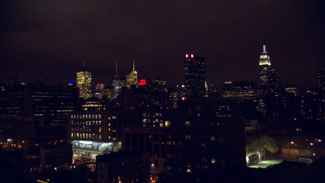 Keys' penthouse studio has incomparable city views. 