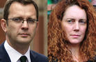 Andy Coulson and Rebekah Brooks 