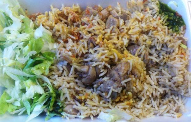 Chicken Biryani From Tariq's #1 Halal Food 