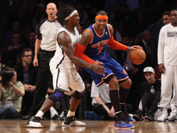 Gerald Wallace, Carmelo Anthony 