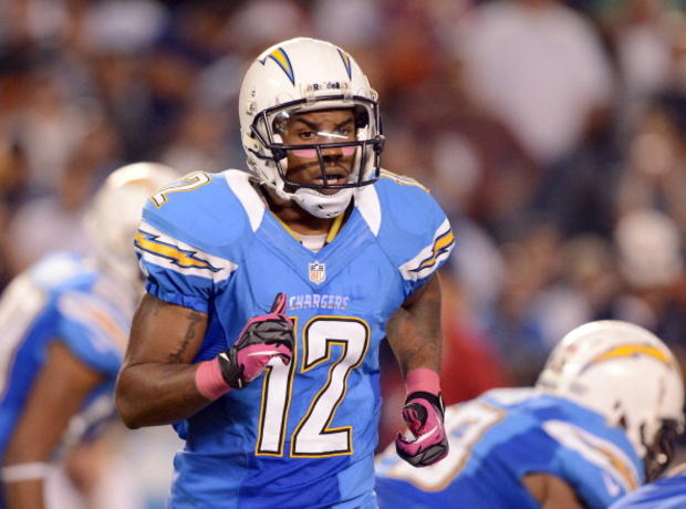 Robert Meachem #12 of the San Diego Chargers 
