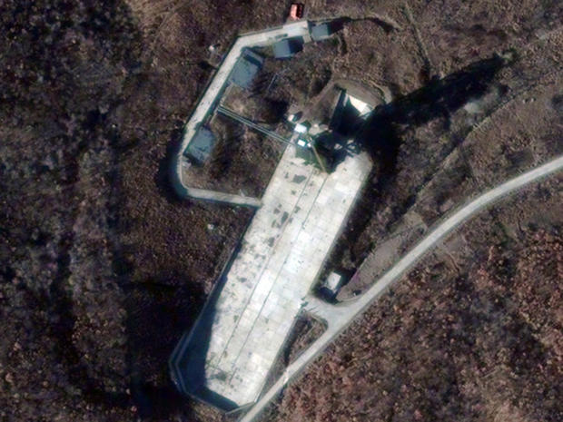 Sohae Launch Facility, North Korea, Nov. 26, 2012: This satellite image of the Sohae Launch Facility on Nov. 26, 2012 shows a marked increase in activity at North Korea's Sohae (West Sea) Satellite Launch Station. 