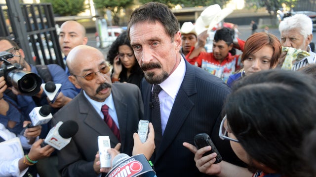 John McAfee speaks out from Guatemala  