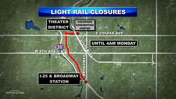 Light Rail Closures 