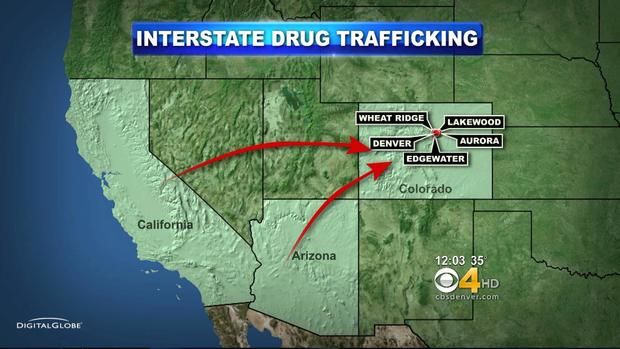 Drug Trafficking Map 