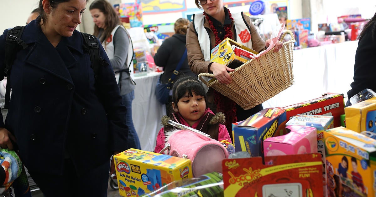 Salvation Army supplies toys to needy