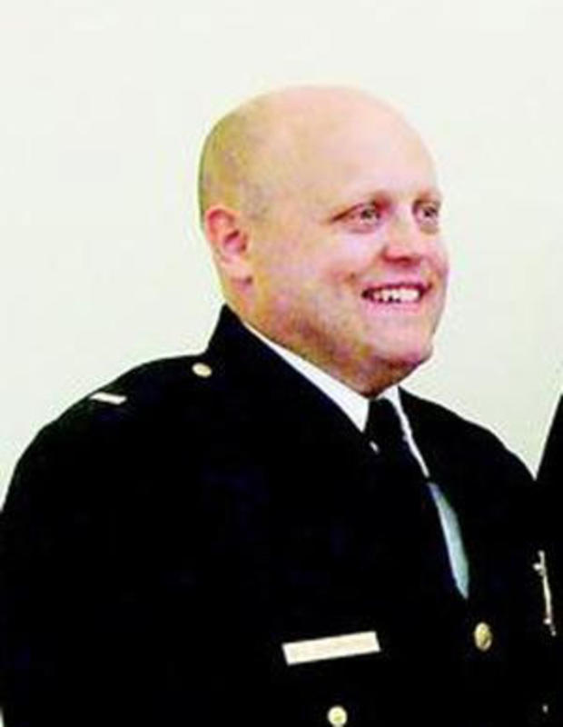 Police Lt. Michael Chiapperini was killed while responding to a fire in Webster, N.Y. 