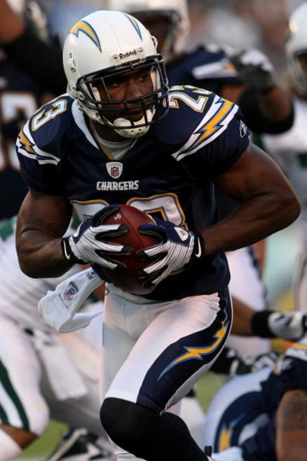 Quentin Jammer #23 of the San Diego Chargers 