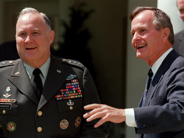 Norman Schwarzkopf, George Bush 