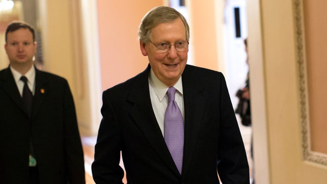 Sen. McConnell "hopeful," "optimistic" on "cliff" deal 