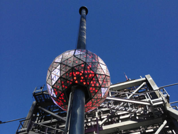 Times Square New Year's Eve Ball Atop 1 Times Square 