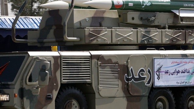 Iran's Raad air defense system 