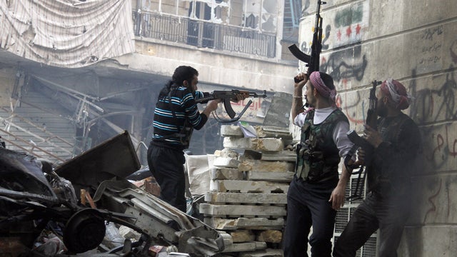 Syria, rebels, aleppo 