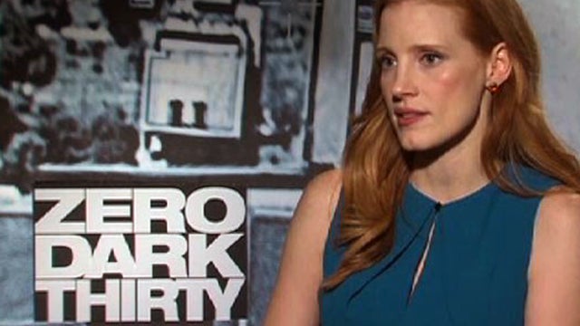 Jessica Chastain on "Zero Dark Thirty"  