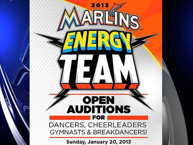 Marlins Energy Team Auditions 