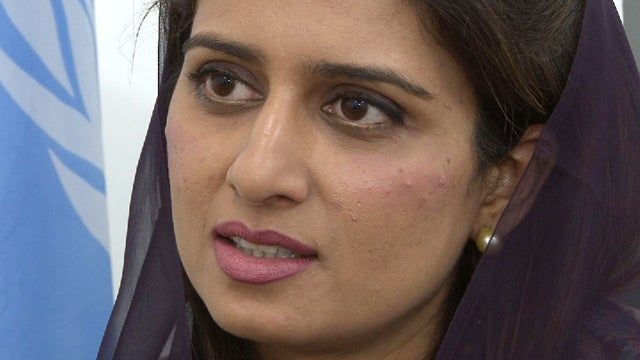 Pakistani Foreign Minister Hina Rabbani Khar 