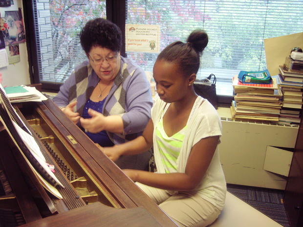 Black History Month: Harlem School For The Arts, Piano Student Lauren, Teacher Delilah 