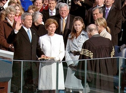 Inauguration Day through the years